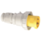 Industrial trailing Plug With Multi Grip Cable Gland and quick connect terminals IP67